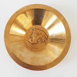 Art Deco bronze skl/fad fra Tinos Bronze