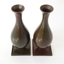 Art Deco GAB No. 48 bronze vaser