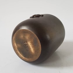 Art Deco bronze vase fra GAB No. 256