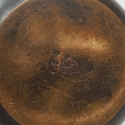 Art Deco bronze vase fra GAB No. 256