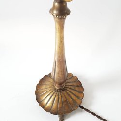 Art Deco bordlampe udfrt i bronze