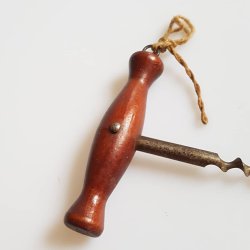 Retro proptrkker i teak og stl