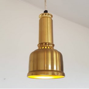 Klassisk retro pendel i messing