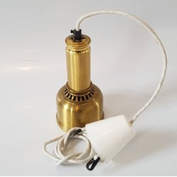 Klassisk retro pendel i messing