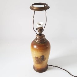 Art Deco keramik bordlampe