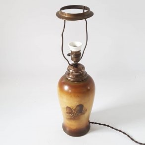 Art Deco keramik bordlampe
