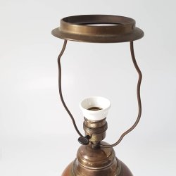 Art Deco keramik bordlampe