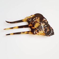 Antik hrkam af skildpaddeskjold