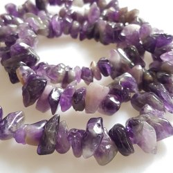 Retro halskde i ametyst