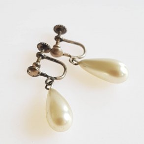 Vintage reskruer med perler