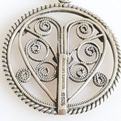 Valdres Slvsmie Norge vedhng i sterling slv