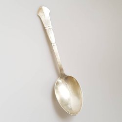 C.Haagensen spiseske/suppeske i tretrnet slv