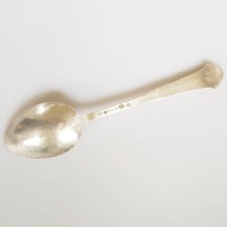 C.Haagensen spiseske/suppeske i tretrnet slv