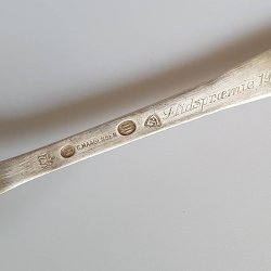 C.Haagensen spiseske/suppeske i tretrnet slv