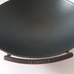 Le Creuset wok i emaljeret st�bejern