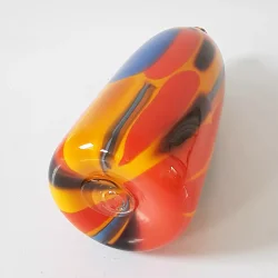 Mundbl�st glas vase