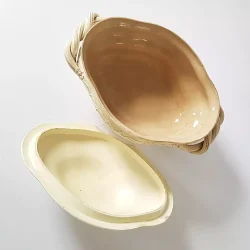 Antik Engelsk creamware suppeterrin