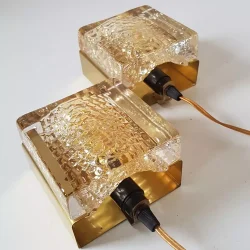 Vitrika Kalmar vglamper i glas og messing