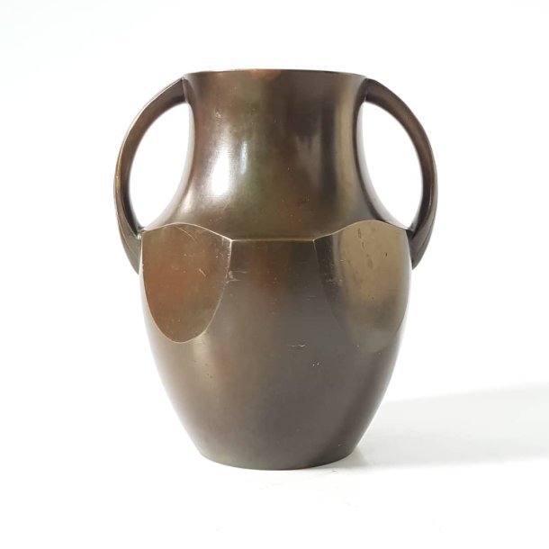 Art Deco bronze vase GAB No. 68