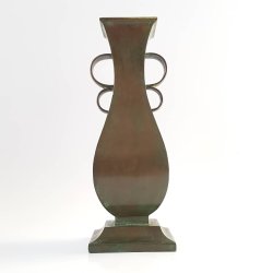 Art Deco bronze vase fra Sune Backstrom