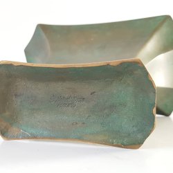 Art Deco bronze vase fra Sune Backstrom Malm