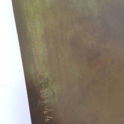 Art Deco bronze skrin GAB No. 206 