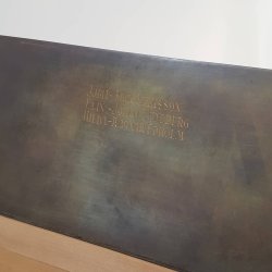 Art Deco bronze skrin GAB No. 206 