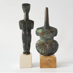 Kykladiske figurer i bronze