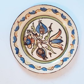 Gammel keramik fad / ophng