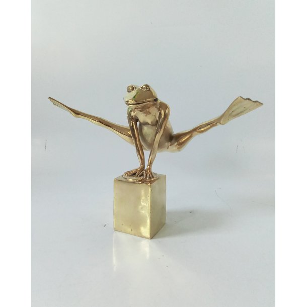 R&R SWEDEN bronze skulptur "Look at my legs "