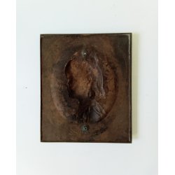 Art Deco bronze relief 