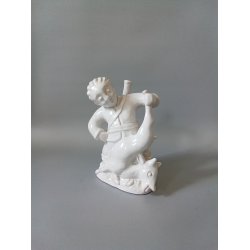 L.Hjorth keramik figur