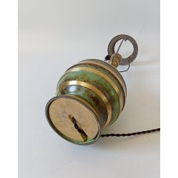 Art Deco SV.M Handarbete bronze lampe