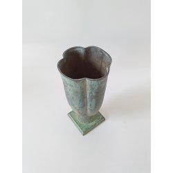 Art Deco GAB bronze vase