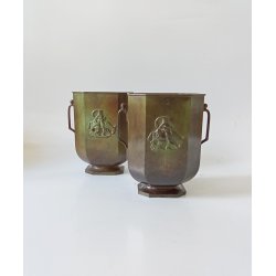 Art Deco GAB bronze vaser No.48