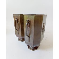 Art Deco GAB bronze vaser No.48