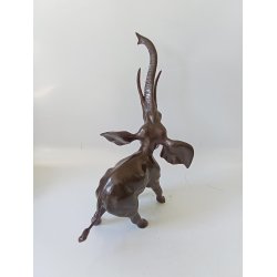 Art Deco bronze skulptur 