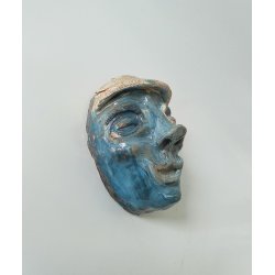 Retro keramik maske / relief
