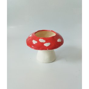 Retro svampevase i keramik