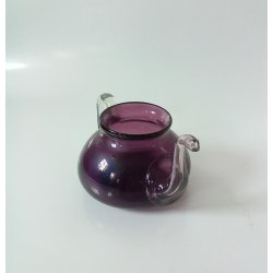 Antik mundblst glas kande 