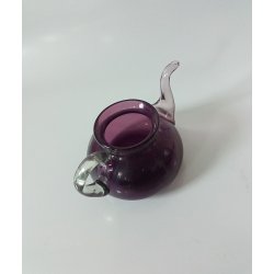 Antik mundblst glas kande 