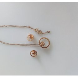 Jens J. Aagaard smykkest i 8 karat guld 