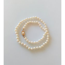 Retro perlekde med slv ls 