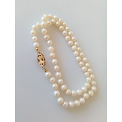 Retro perlekde med slv ls 