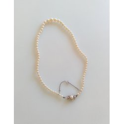 Retro perlekde med slv ls 