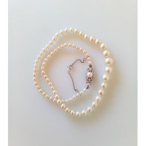 Retro perlekde med slv ls 