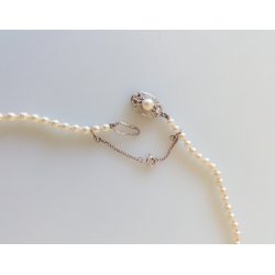 Retro perlekde med slv ls 