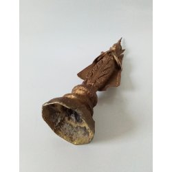 Antik Buddha i forgyldt bronze 