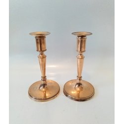 Antikke russiske lysestager i bronze 