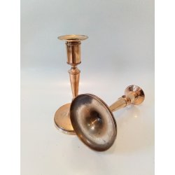 Antikke russiske lysestager i bronze 